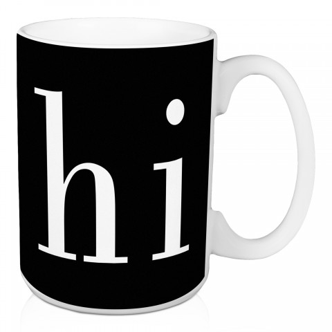 Hi 15 oz Mug