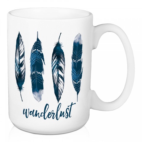 Wanderlust 15 oz Mug