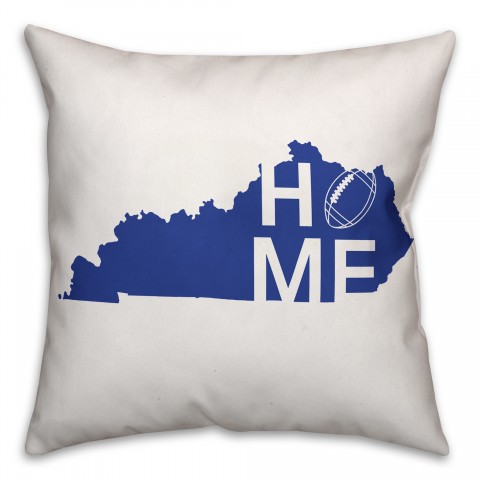 Kentucky Home Football 18x18 Indoor / Outdoor Pillow