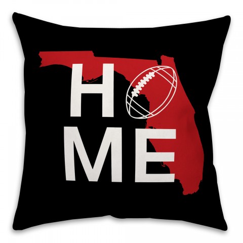Tampa Home Football 18x18 Indoor / Outdoor Pillow