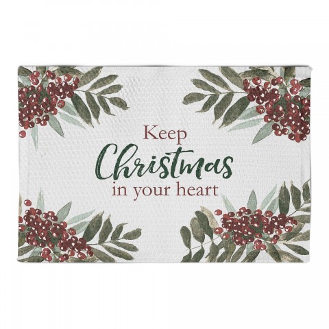 Keep Christmas in Your Heart 2x3 Area Rug