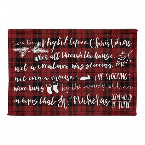 Twas the Night Before Christmas 2x3 Area Rug