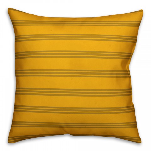 Yellow Stripes Pillow