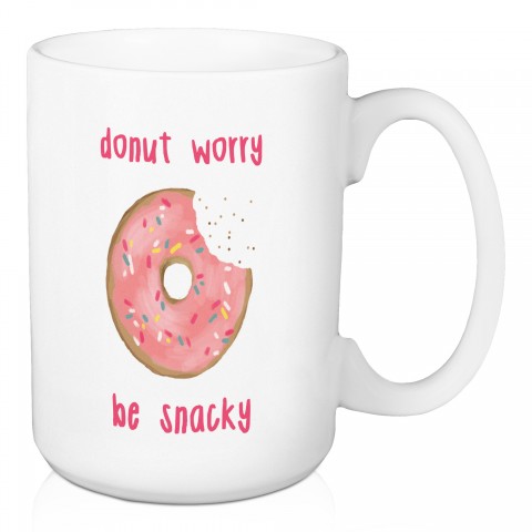 Donut Worry 15 oz Mug