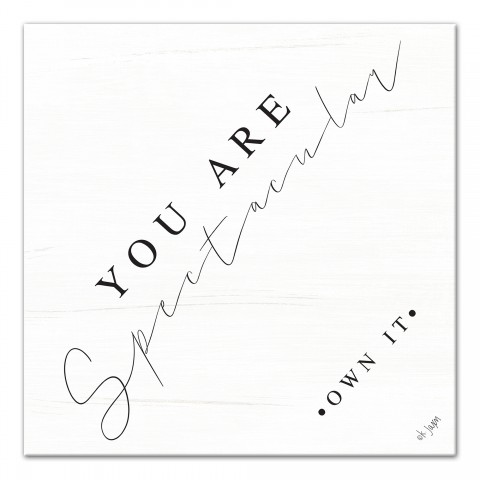 You Are Spectacular 12x12 Canvas Wall Art