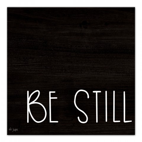 Be Still 12x12 Canvas Wall Art