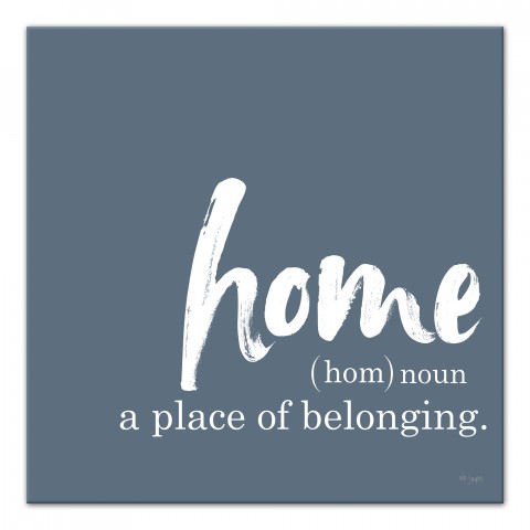 Home Definition 16x16 Canvas Wall Art