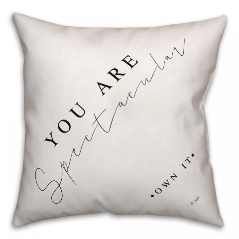 You Are Spectacular 16x16 Spun Poly Pillow