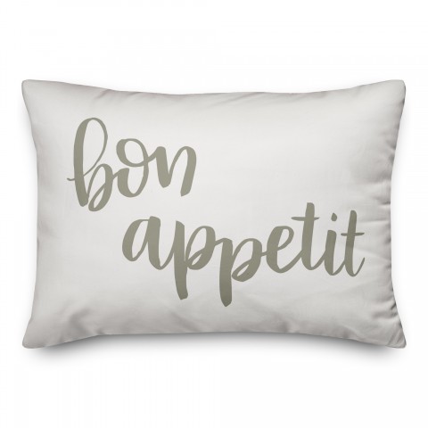 Bon Appetit Lumbar 14x20 Spun Poly Pillow