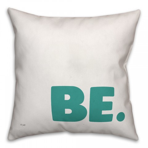 Be 16x16 Spun Poly Pillow