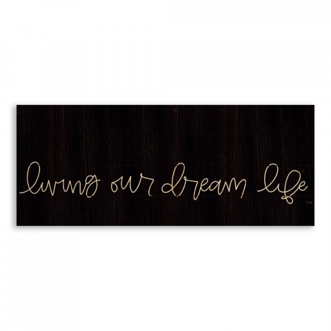 Living Our Dream Life 36x14 Pallet Wood Art
