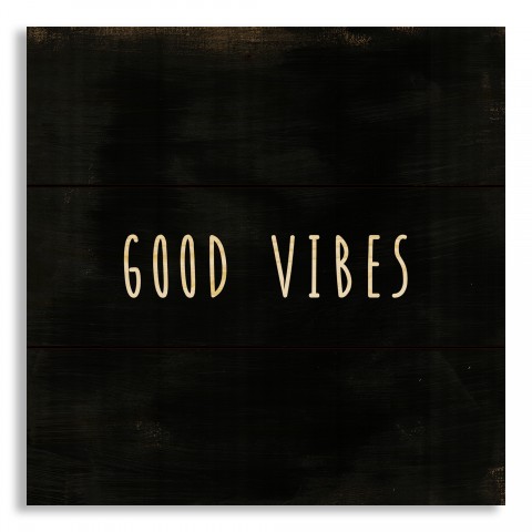 Good Vibes 10.5x10.5 Pallet Wood Art