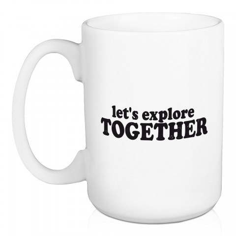 Jaxn Blvd Lets Explore Together 15 oz Mug