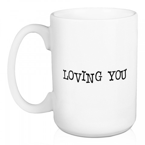Jaxn Blvd Loving You Is Easy 15 oz Mug