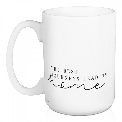 Jaxn Blvd The Best Journeys Lead You Home 15 oz Mug