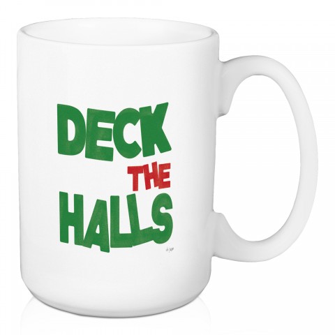 Jaxn Blvd Deck The Halls 15 oz Mug