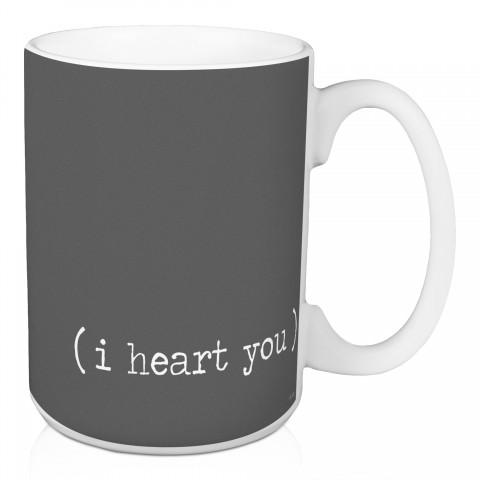Jaxn Blvd I Heart You 15 oz Mug
