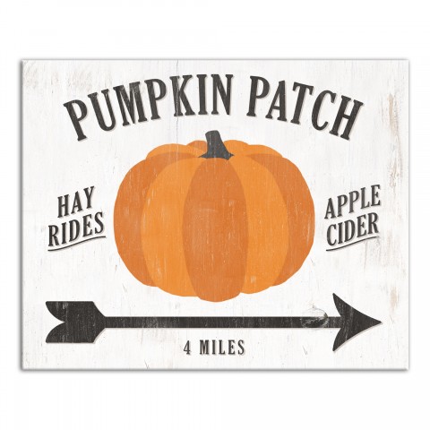 Pumpkin Patch 16x20 Canvas Wall Art