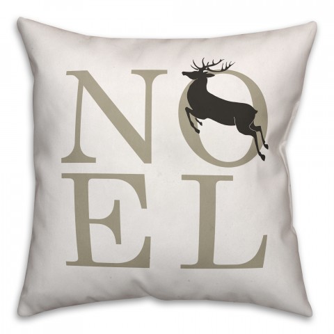 Noel 18x18 Spun Poly Pillow