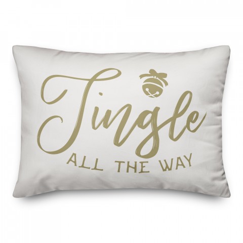Jingle All the Way 14x20 Spun Poly Pillow