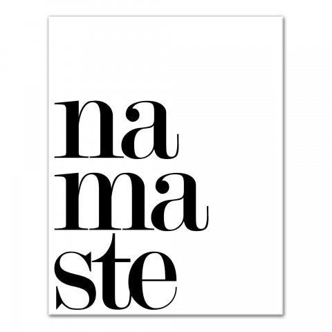 Namaste 11x14 Canvas Wall Art