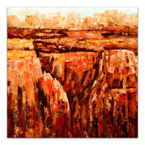 Southwest Landscape 30x30 Canvas Wall Art