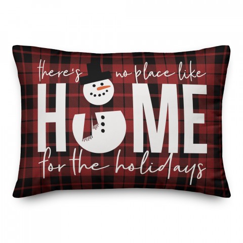 Home For The Holidays 14x20 Spun Poly Pillow