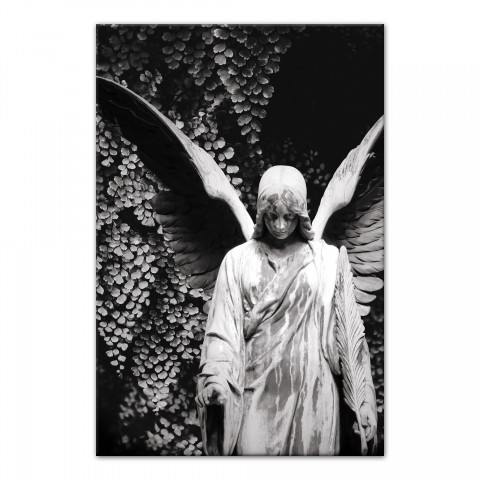 Cemetary Angel 20x30 Canvas Wall Art