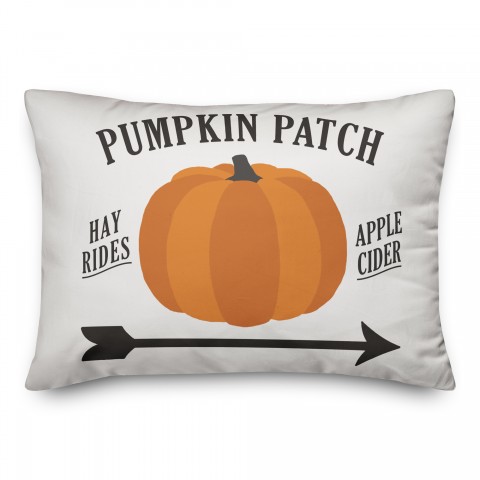 Pumpkin Patch 14x20 Spun Poly Pillow