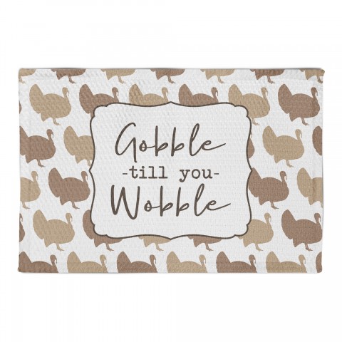 Gobble Till You Wobble 2x3 Area Rug
