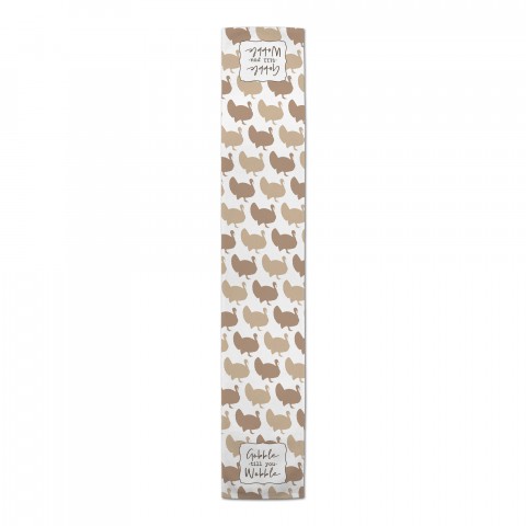 Gobble Till You Wobble 16x72 Cotton Twill Runner