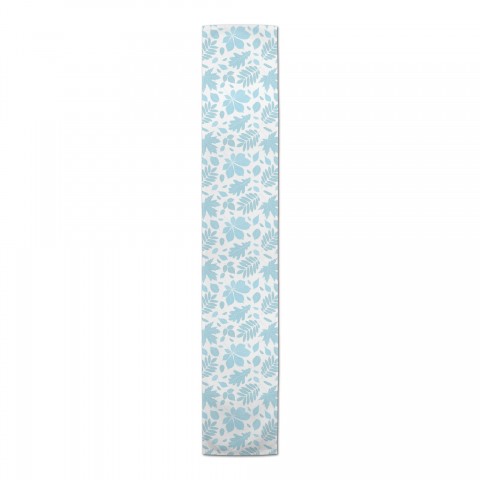 Blue Leaf Pattern  Runner