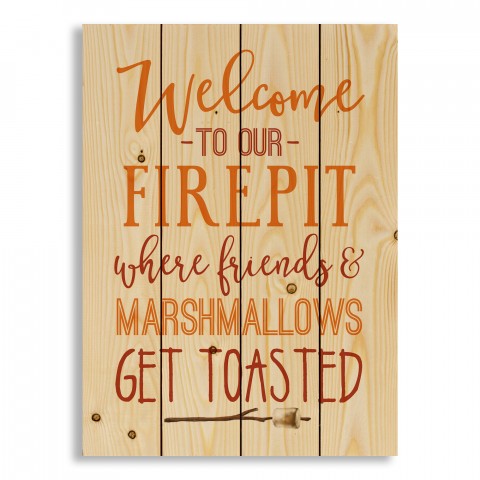 Welcome to our Firepit 14x20 Pallet Wood Art