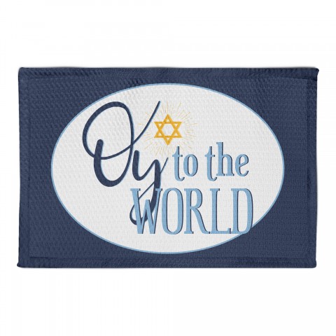 Oy to the World 2x3 Area Rug