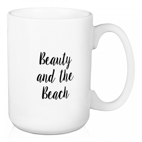 Beauty And The Beach 15 oz Mug