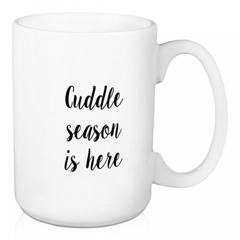 Cuddlle Season Is Here 15 oz Mug