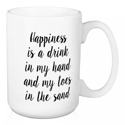 Happiness Is 15 oz Mug