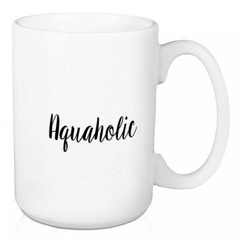 Aquaholic 15 oz Mug