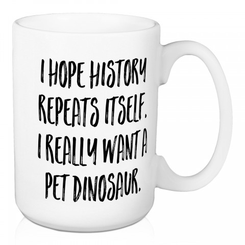 Pet Dinosaur 15 oz Mug