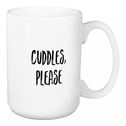 Cuddles, Please 15 oz Mug