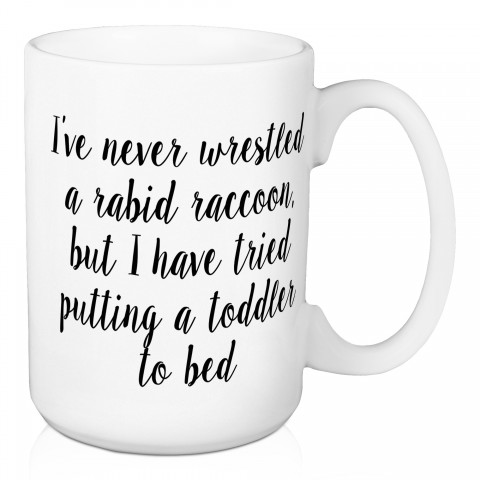 Putting A Toddler To Bed 15 oz Mug