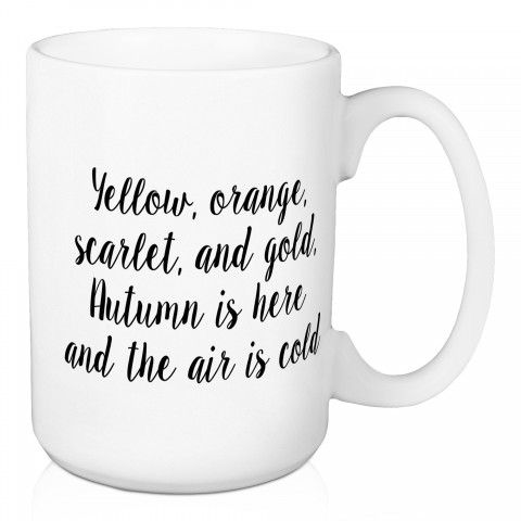 Autumn Rhyme 15 oz Mug