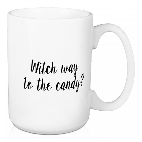 Witch Way To The Candy 15 oz Mug