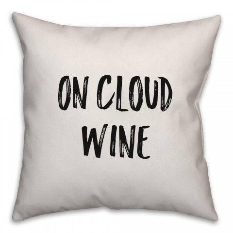 On Cloud Wine Pillow