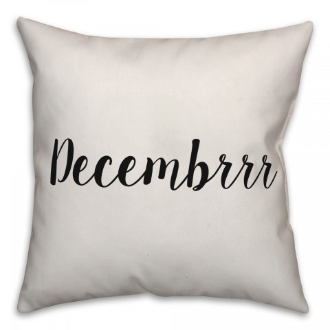 Decembrrr Pillow