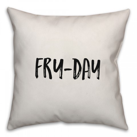 Fry-Day Pillow