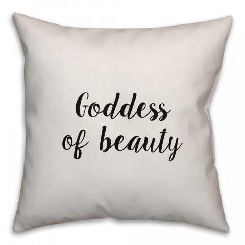 Goddess Of Beauty Pillow Cover