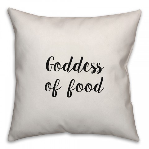 Goddess Of Food Pillow