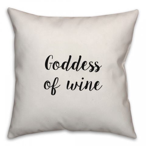 Goddess Of Wine Pillow