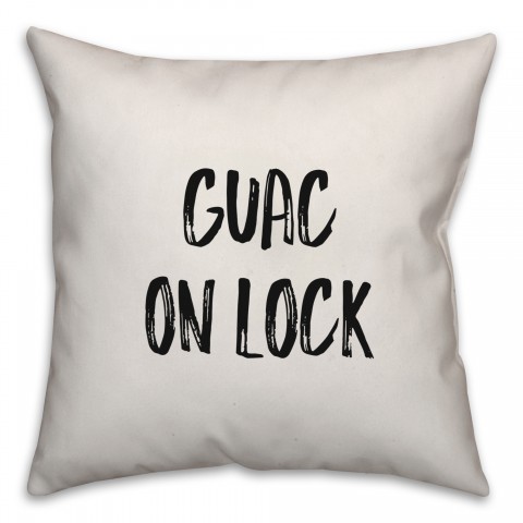 Guac On Lock Pillow